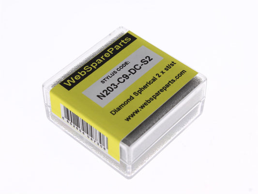 N203-C9-DC-S2 Agulha Diamante Cônica Para Gira Discos