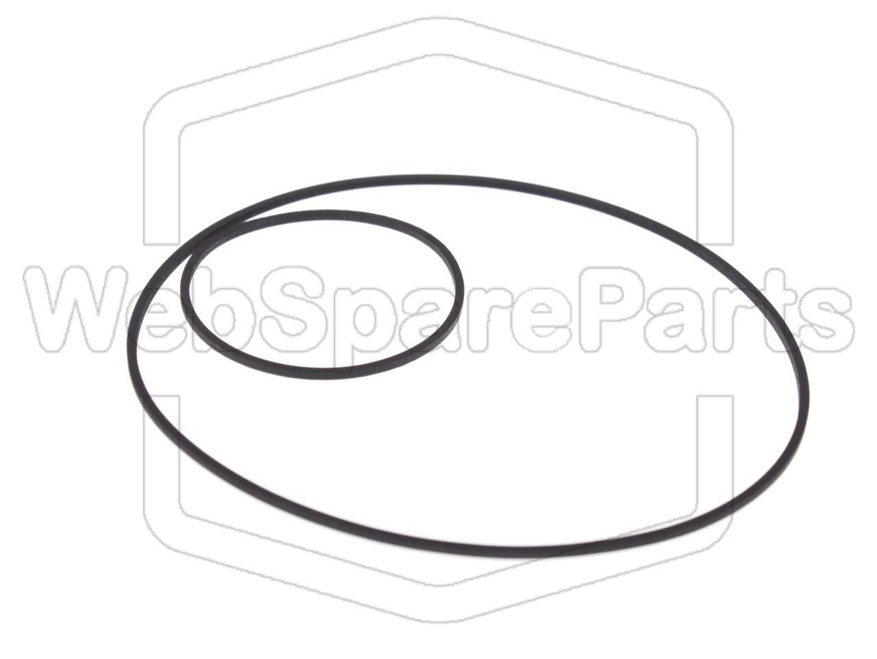 Kit de correias para auto-rádio leitor de cassetes Blaupunkt Bremen SQR45