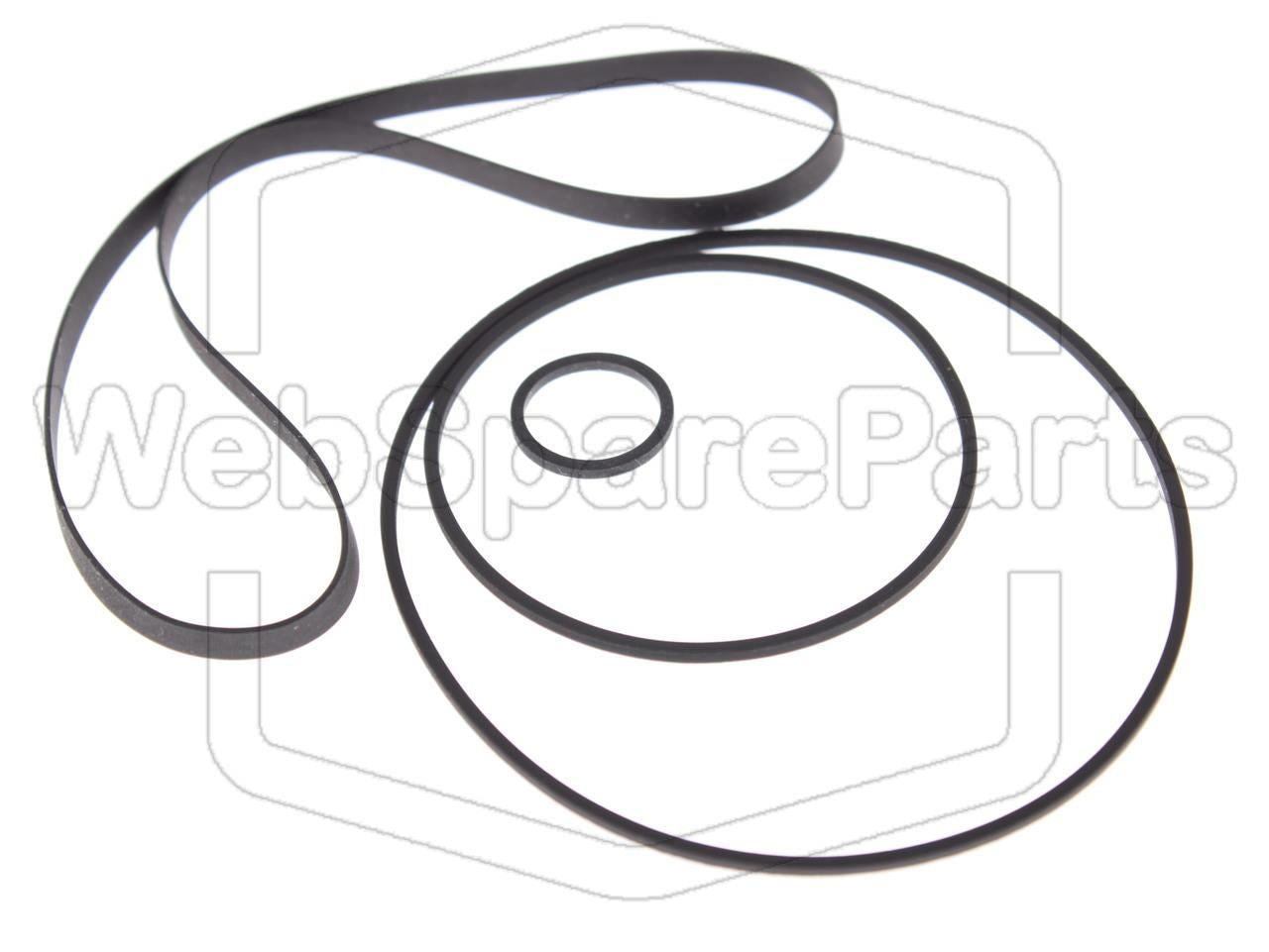 Kit Correias Para Deck de Cassetes Aiwa SD-L22