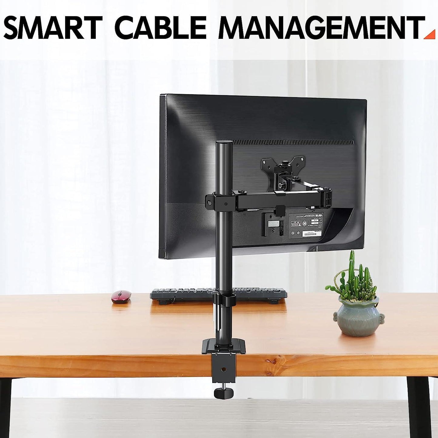 Suporte de Mesa Secretária para Monitor PC 10" - 29" AJustável Regulável e Inclinável