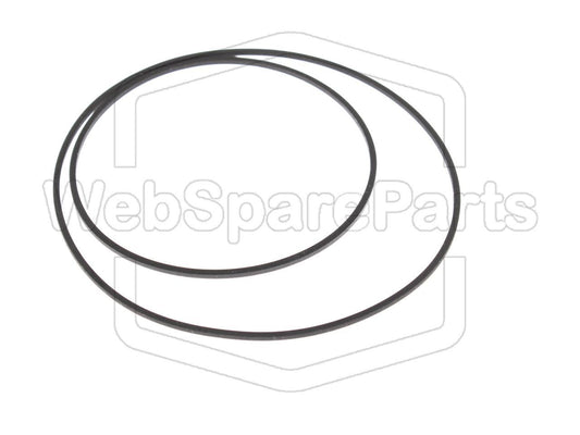 Kit de correias para rádio leitor de cassetes Philips AW7694