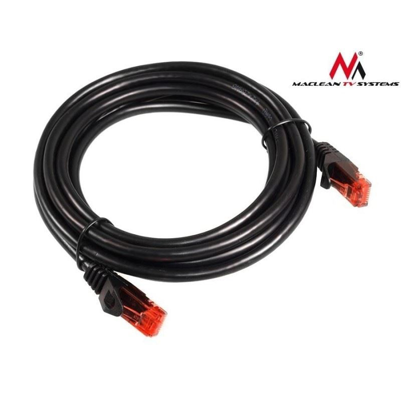 Cabo de Rede UTP CAT6 5m - Preto