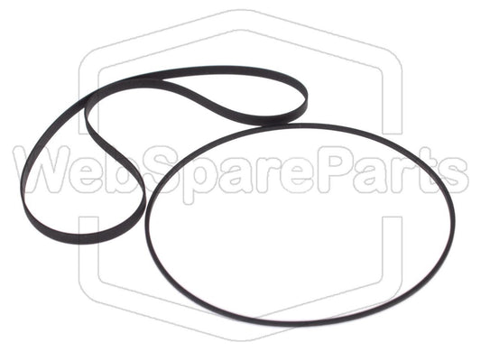 Kit Correias Para Deck de Cassetes Toshiba RT-8740S