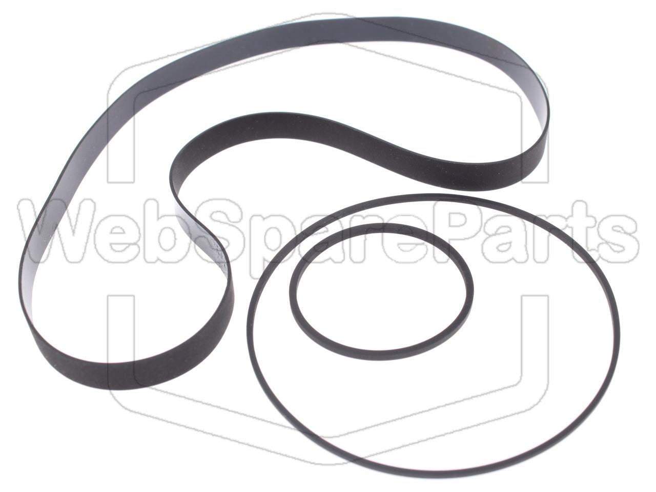 Kit Correias Para Deck de Cassetes Sharp RT-350