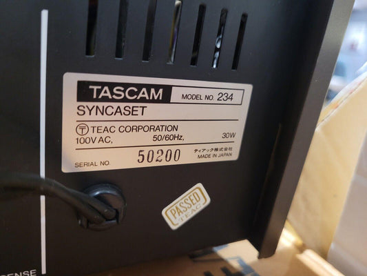 Kit de correias para deck de cassetes Teac-Tascam 234 SYNCASET