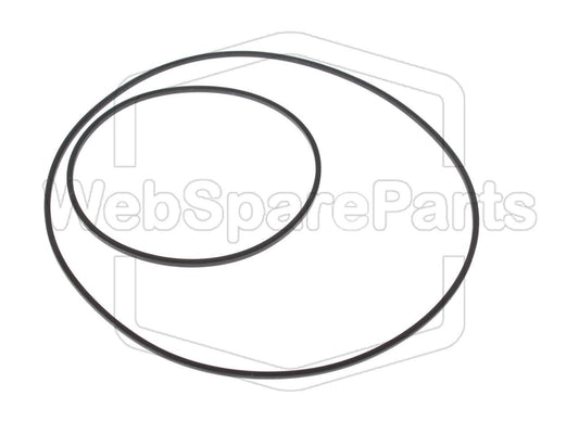 Kit de correias para deck de cassetes Silvano 717