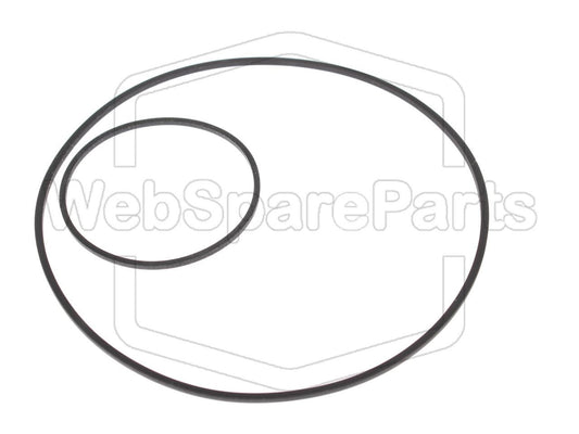 Kit de correias para gravador de cassetes Grundig C 403 Automatic