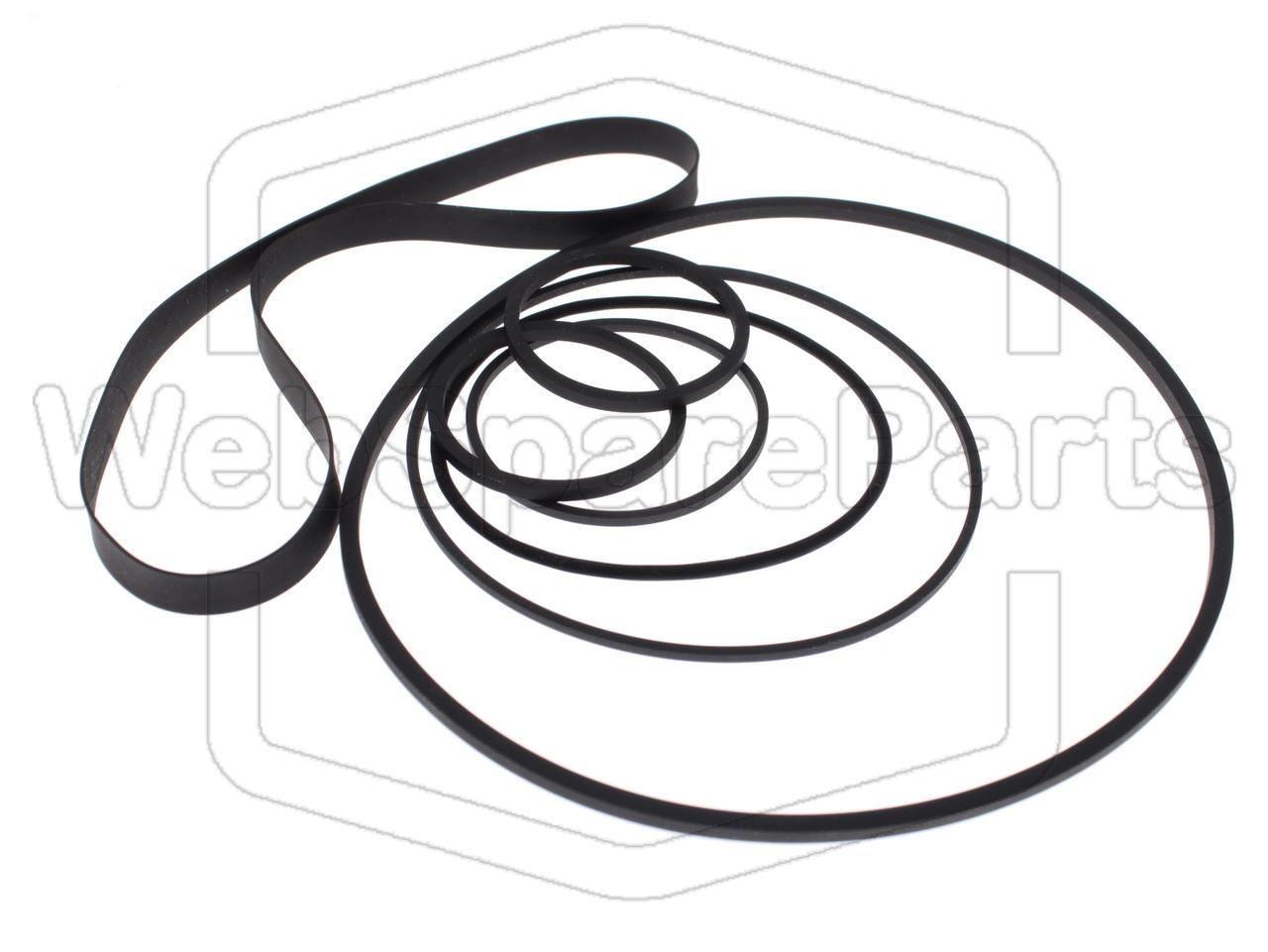 Kit Correias Para Video Cassette Sony SL-3000 Betamax