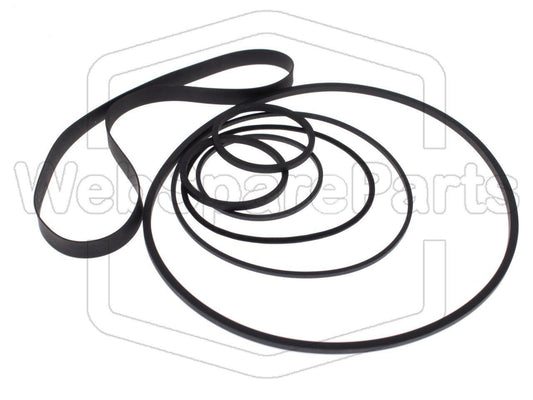 Kit Correias Para Video Cassette Sony SL-3000 Betamax