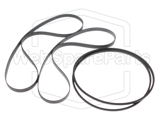 Kit de correias para deck de cassetes duplo Pioneer XR-A200