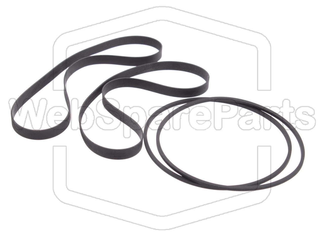 Kit Correias Para Deck de Cassetes Denon DRW-660