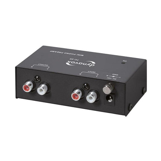 TC-20 phono preamplifier black