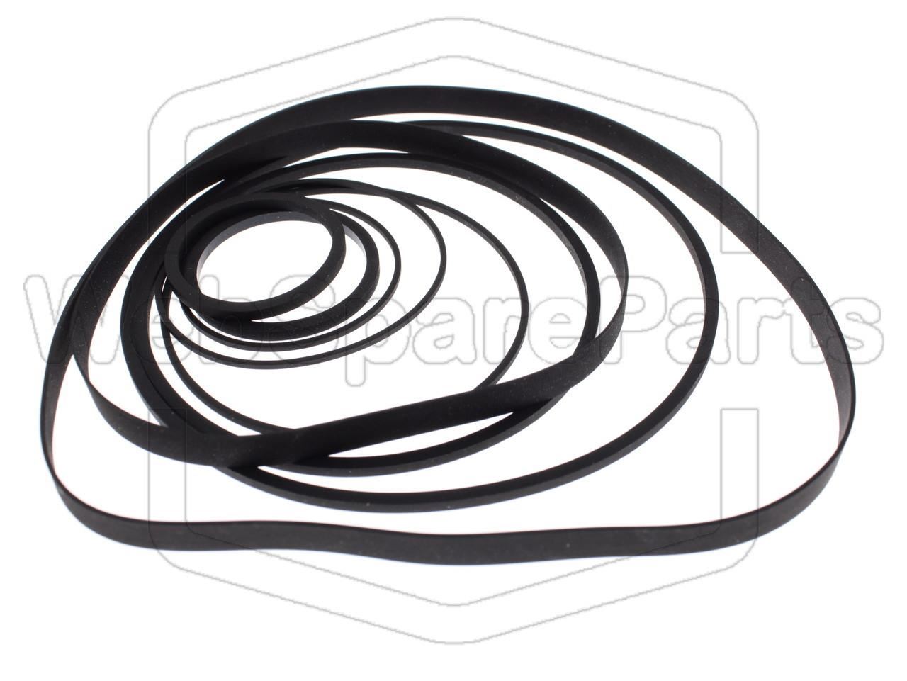 Kit de correias para video gravador Sharp VC-7700