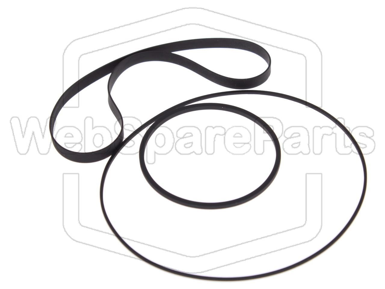 Kit Correias Para Deck de Cassetes Nakamichi ZX-9