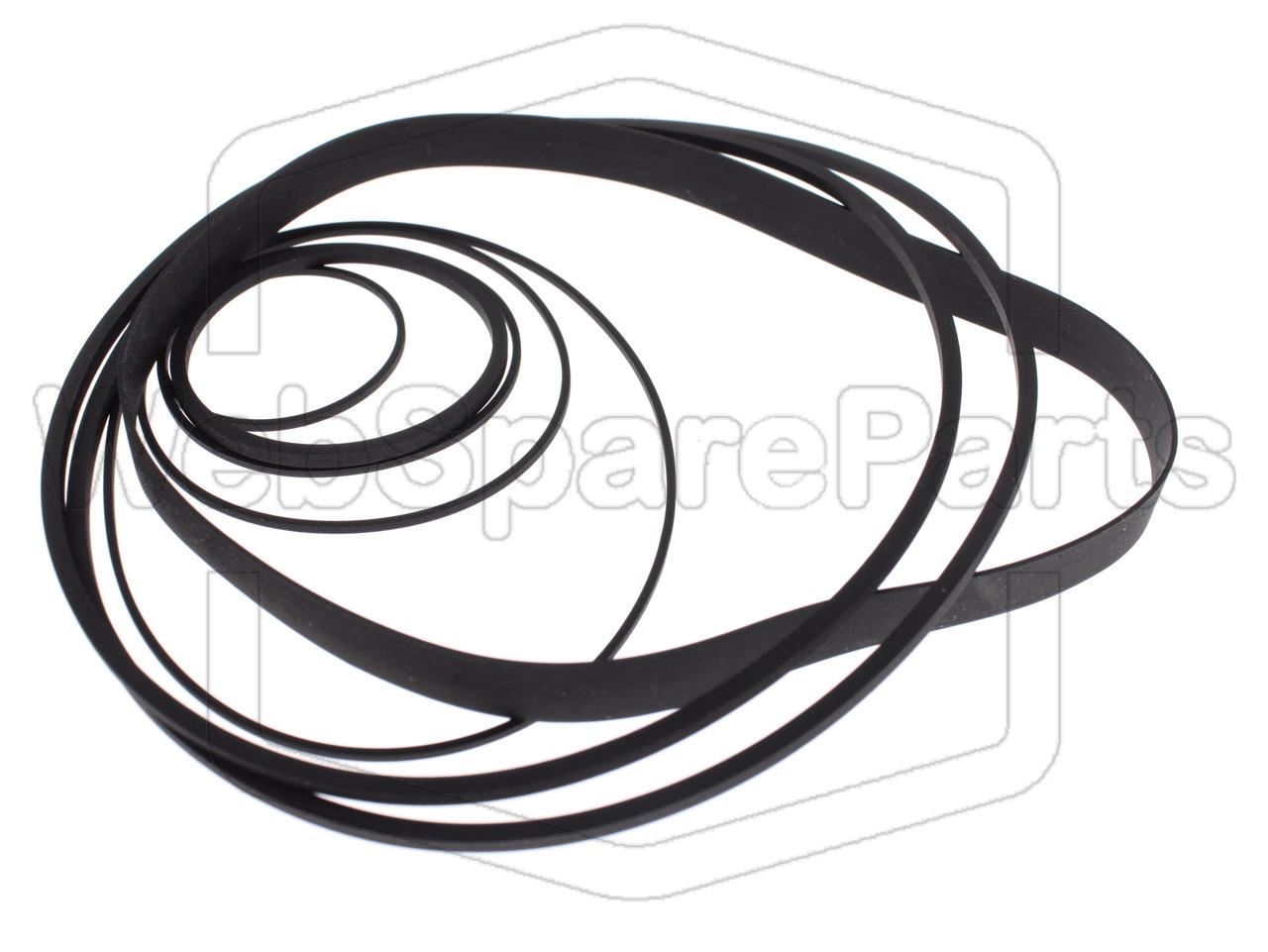 Kit de correias para video gravador Palladium 837/989