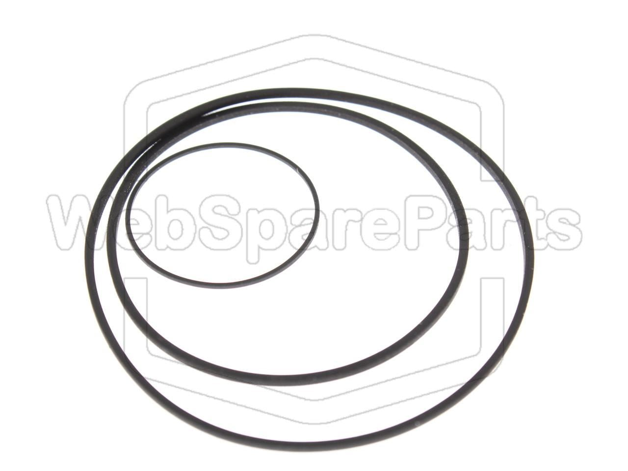 Kit de correias para leitor de cassetes Sony TCM-600