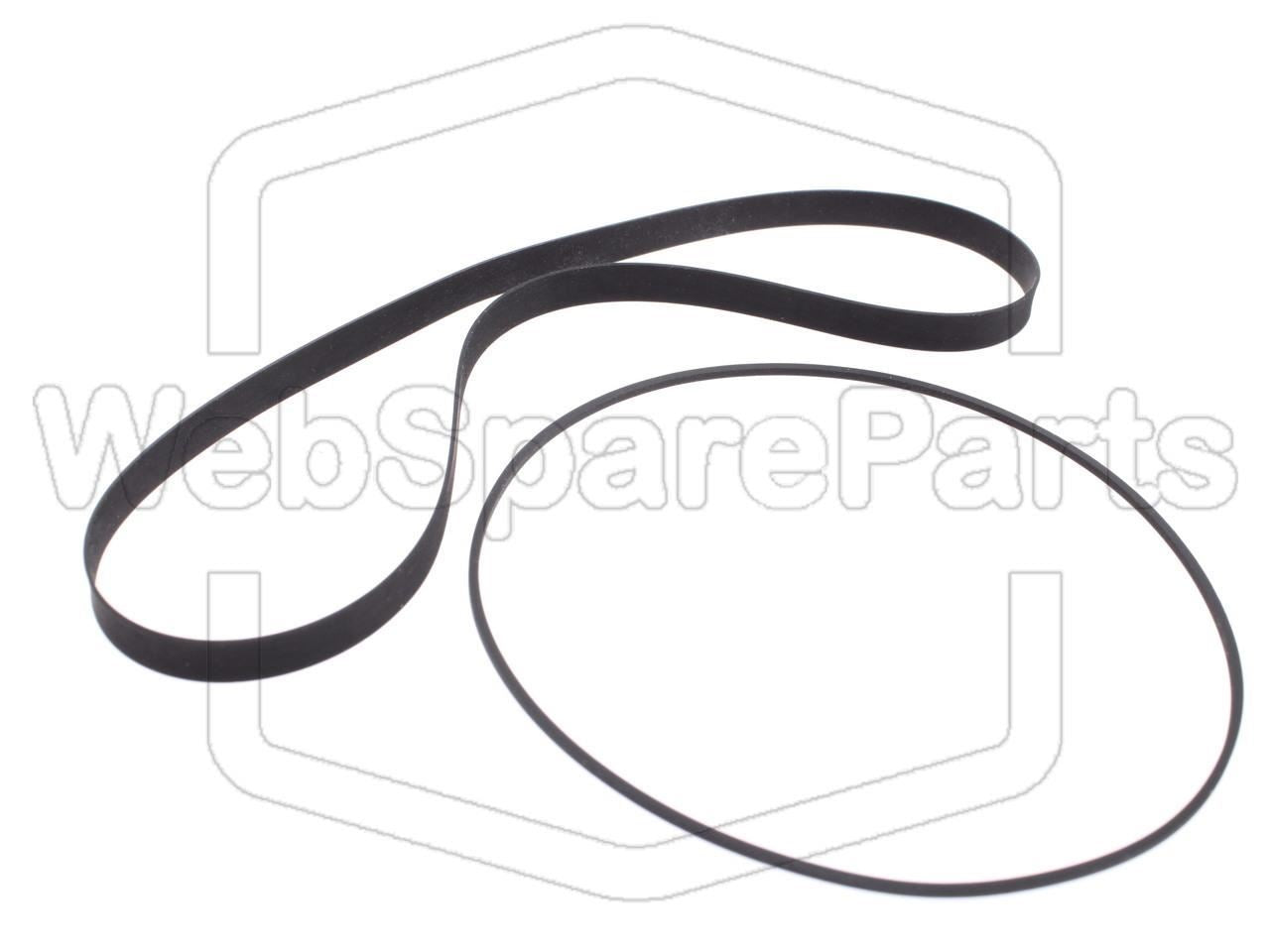 Kit de correias para deck de cassetes Teac-Tascam 122