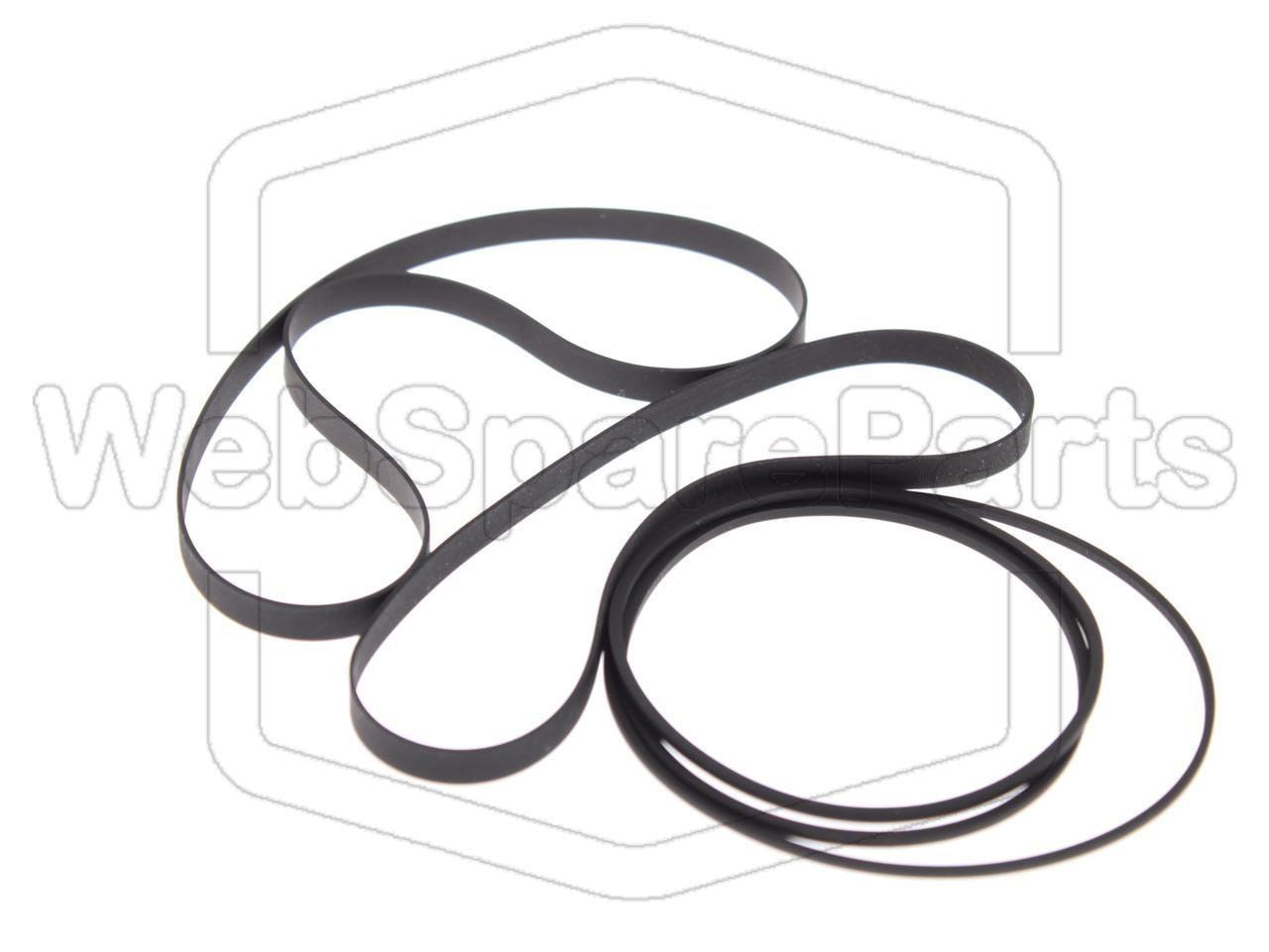 Kit Correias Para Deck de Cassetes Duplo Kenwood KX-66CW