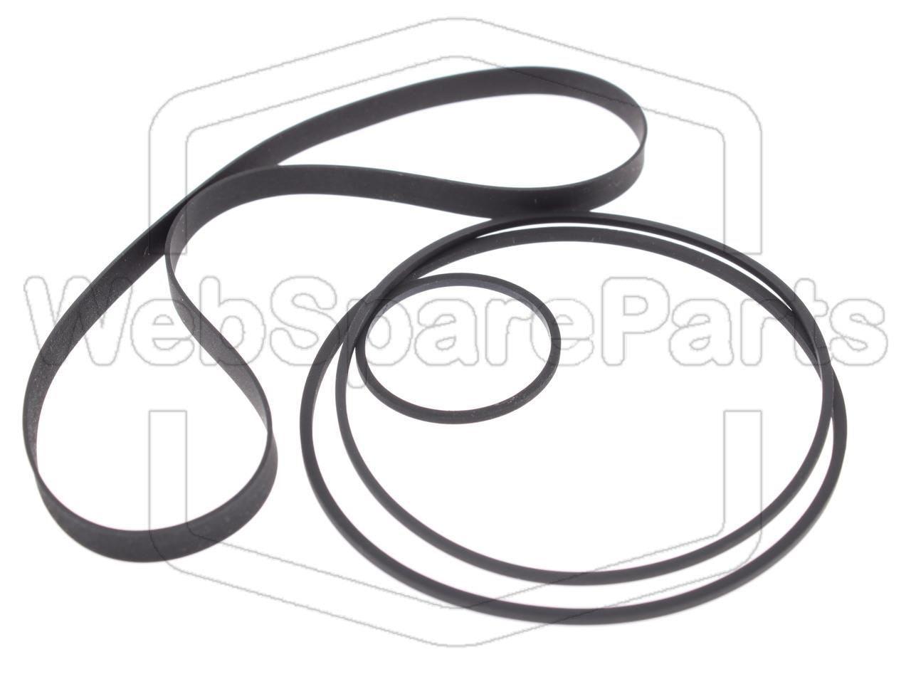 Kit Correias Para Deck de Cassetes Aiwa AD-R460