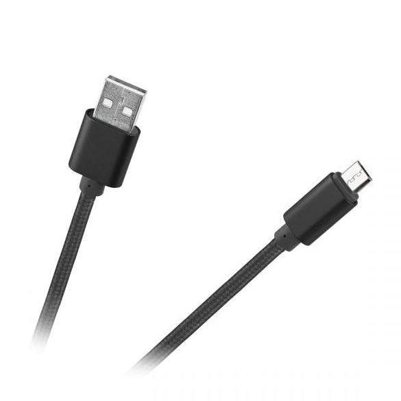 Cabo Micro USB Nylon Preto 1m