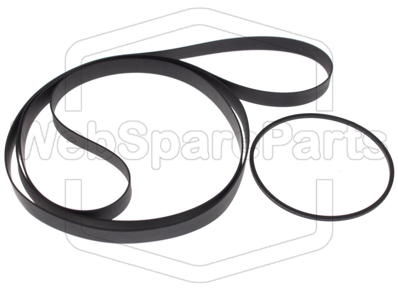 Kit Correias Para Gira Discos Sharp VZ-3500