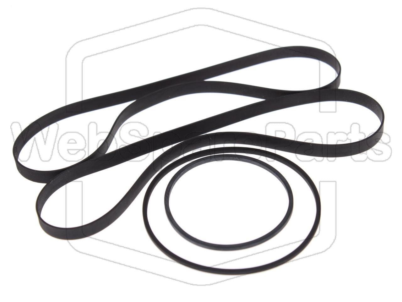 Kit Correias Para Deck de Cassetes Aiwa AD-WX707