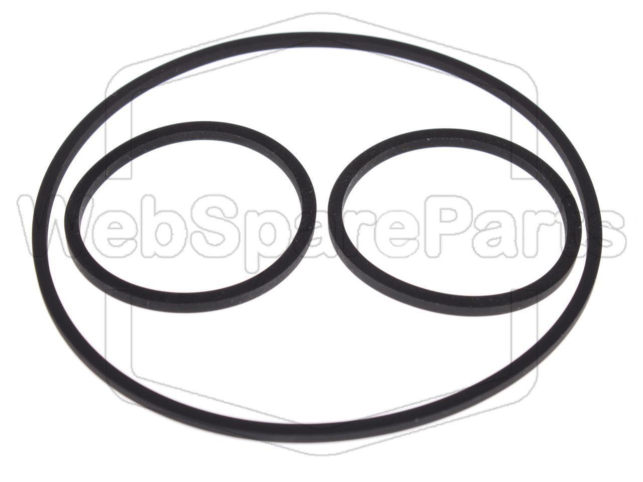 Kit Correias Para Video Cassette Mitsubishi HS-412