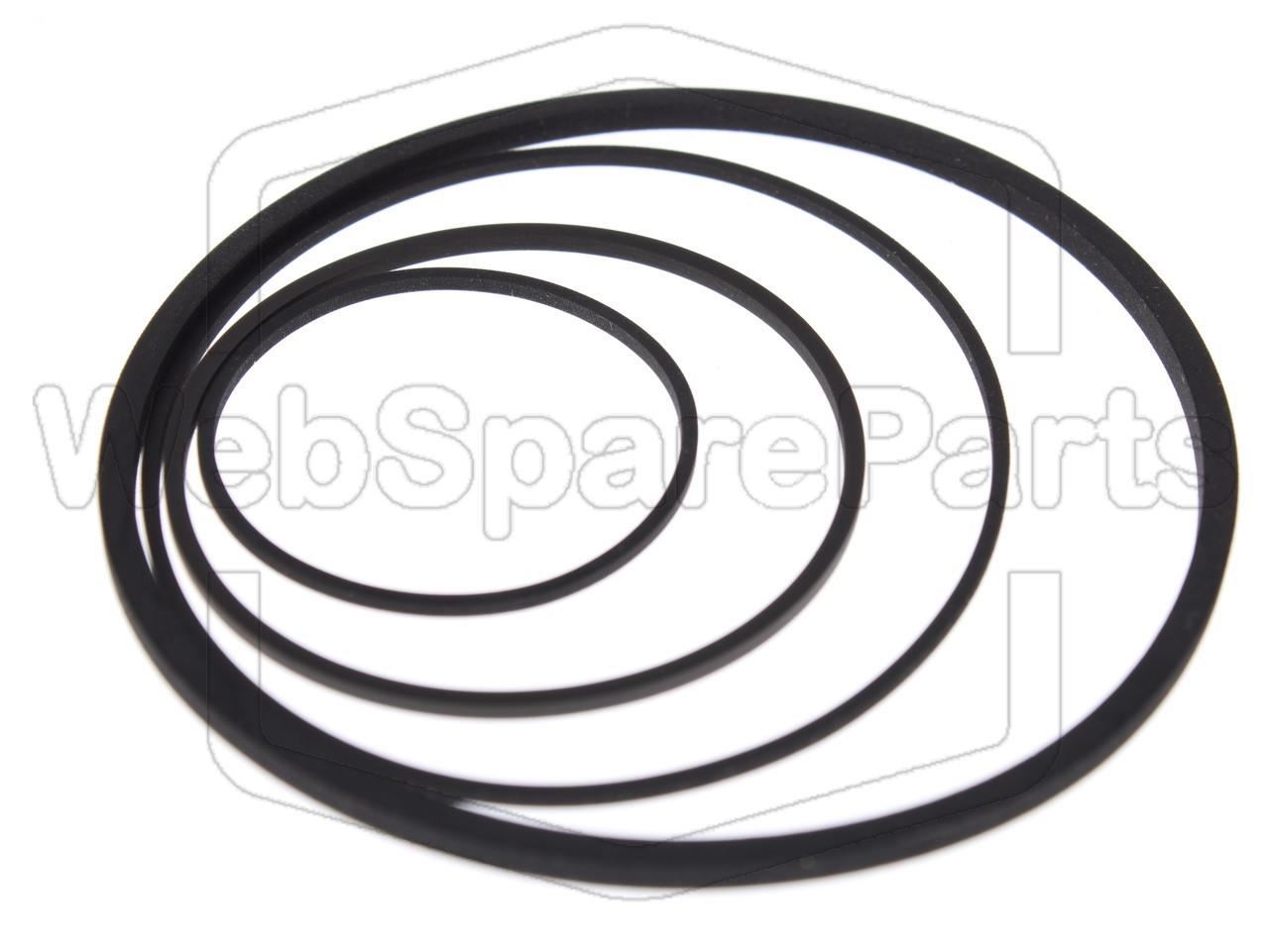 Kit de correias para video gravador Salora SV-8100