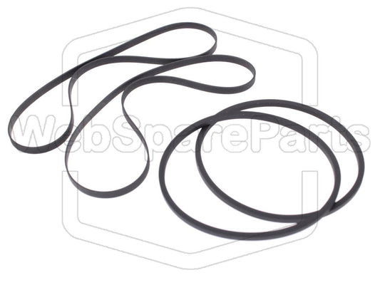 Kit de correias para deck de cassetes duplo Kenwood X-D720S