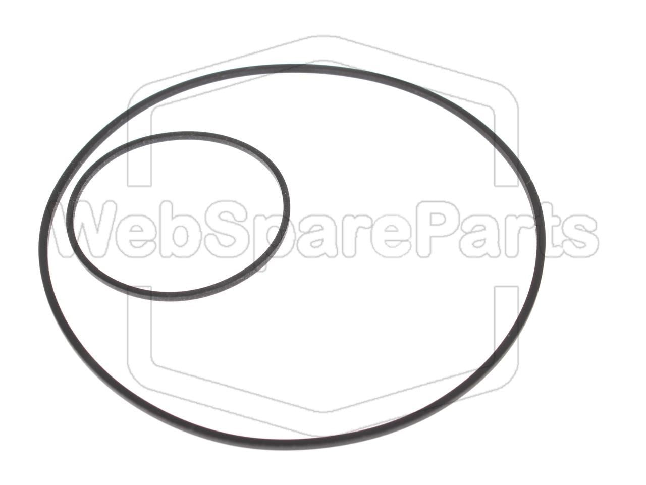 Kit de correias para gravador de cassetes Grundig C 405 Automatic