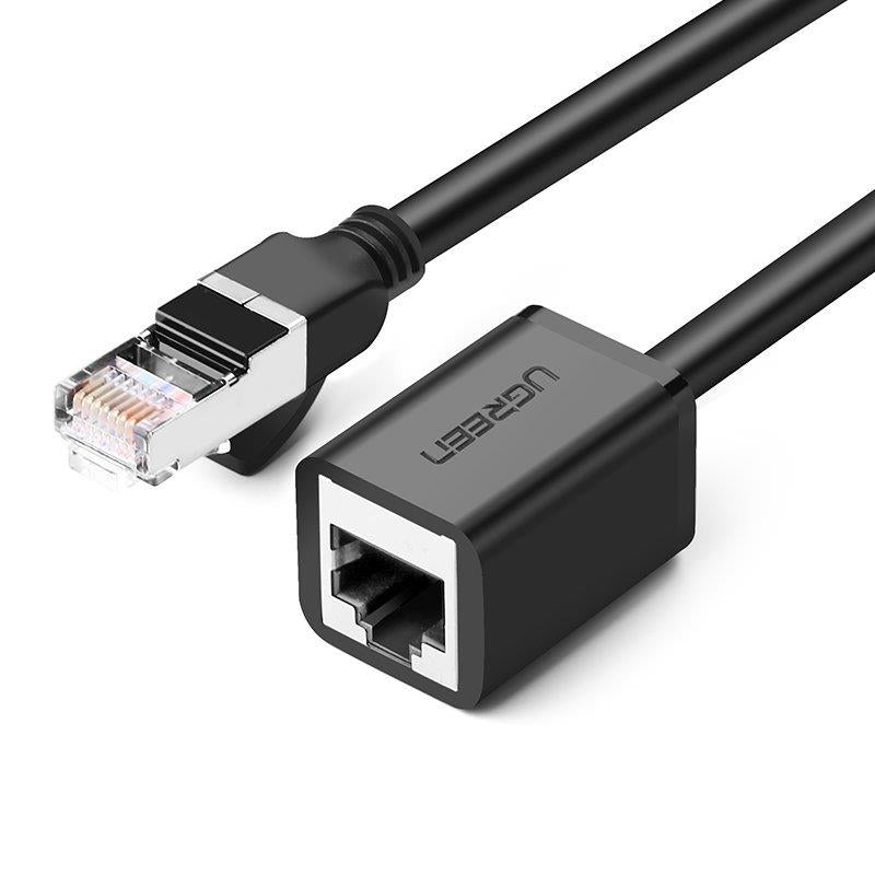 Extensão Cabo rede Macho - Fêmea RJ45 Cat 6 FTP 1000 mbps Ugreen 0.5m