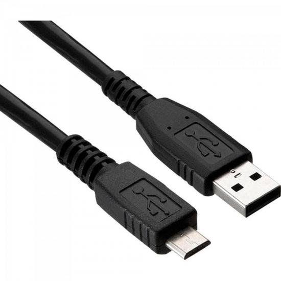 Cabo USB Macho 2.0 A p/ micro USB Macho Tipo A 1.0m