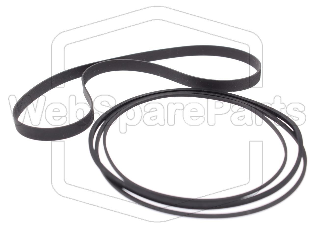 Kit Correias Para Deck de Cassetes Sony TC-K6B