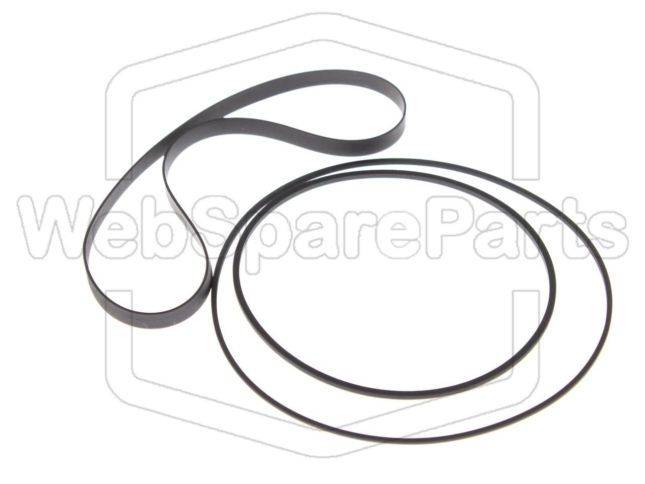 Kit de correias para deck de cassetes Sharp RT-15H