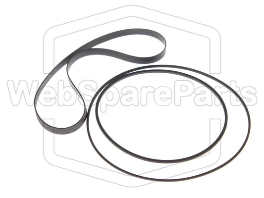 Kit de correias para deck de cassetes Sharp RT-15H