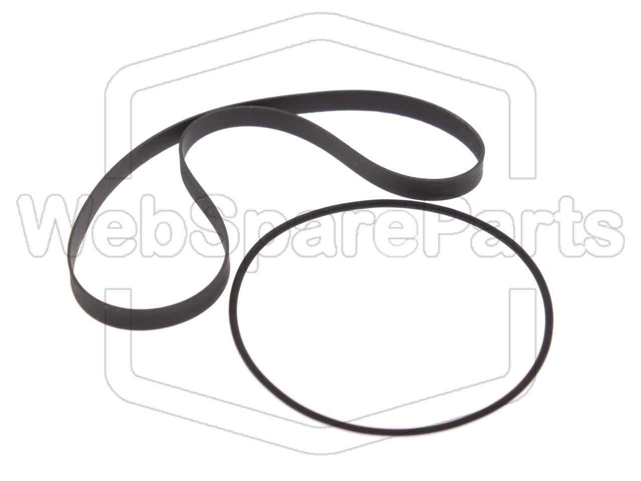 Kit Correias Para Deck de Cassetes Panasonic RX-DS650