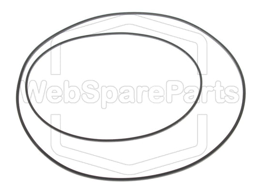 Kit de correias para rádio leitor de cassetes Philips 22 AR774