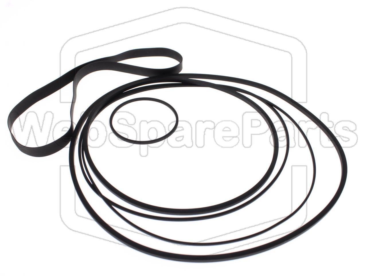 Kit Correias Para Video Cassette Wega VIDEO-3 Betamax