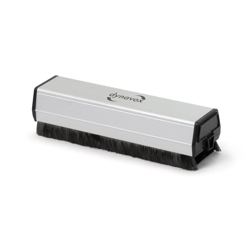 Escova de limpeza de discos de vinil antiestática com veludo Dynavox