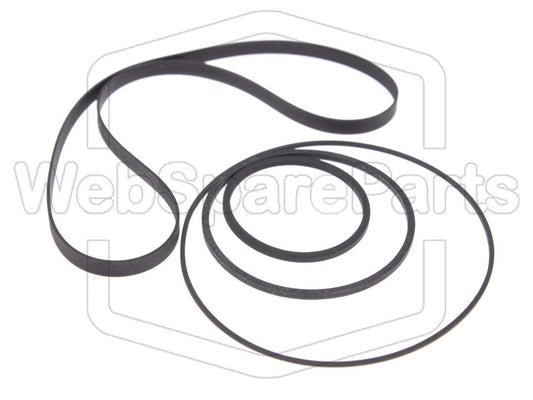 Kit de correias para deck de cassetes Pioneer CT-770