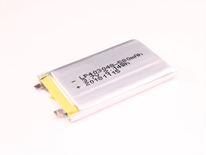 Bateria Li-Po 3.7V 580mAh LP403048