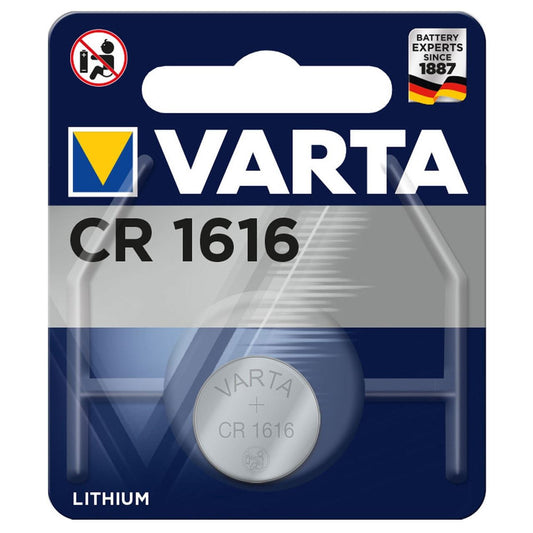 Pilha Litio Botao CR1616 3V Varta Validade OUT-2029