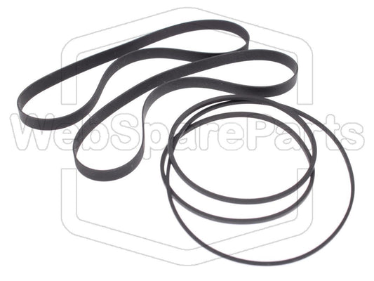Kit de correias para deck de cassetes Teac W-470