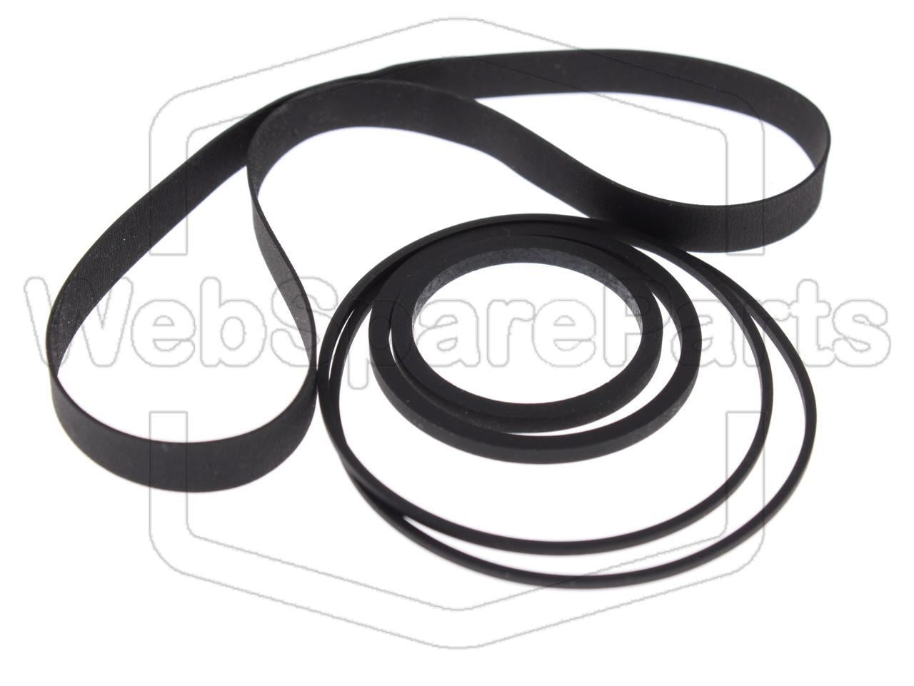 Kit de correias para video gravador Sharp VC-381 W