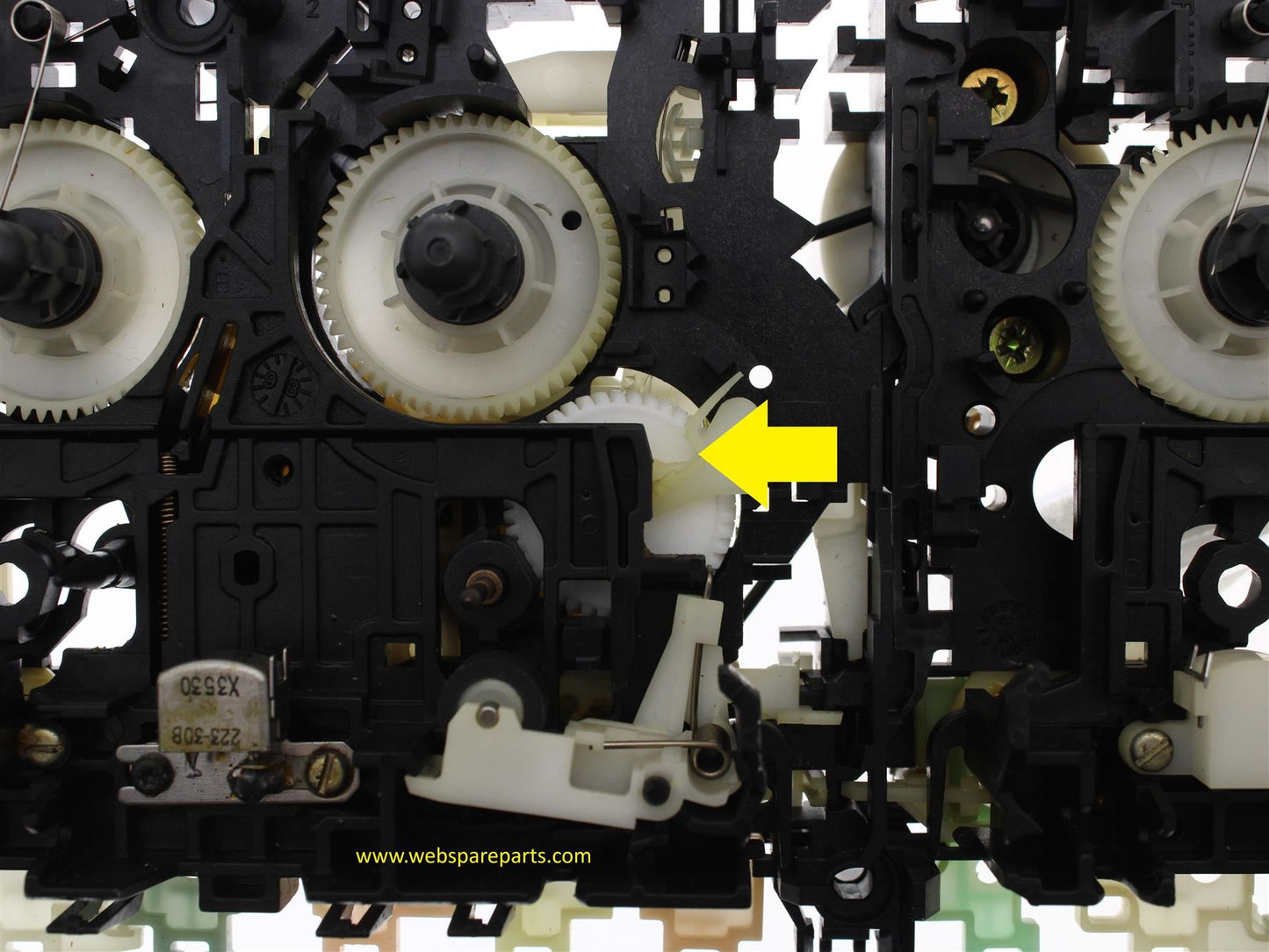 Kit de reparação de engrenagens para rádio leitor de cassetes Philips D8890