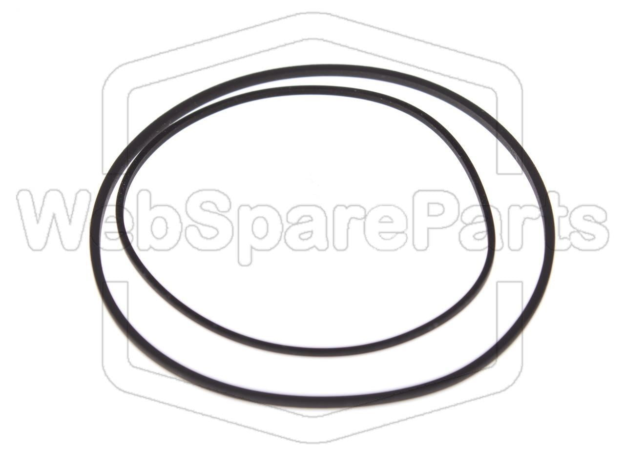 Kit de correias para walkman leitor de cassetes Sanyo TRC-1550