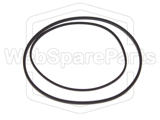 Kit de correias para walkman leitor de cassetes Sanyo TRC-1550