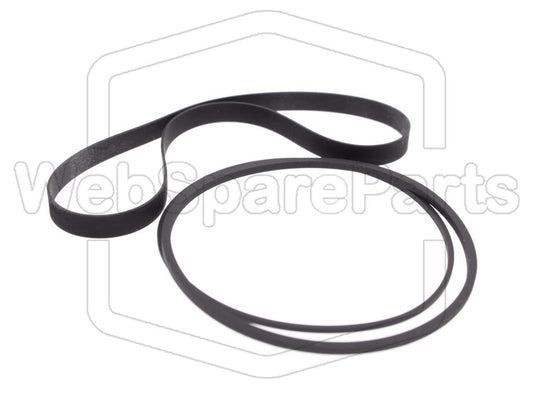 Kit Correias Para Deck de Cassetes Sanyo C-7