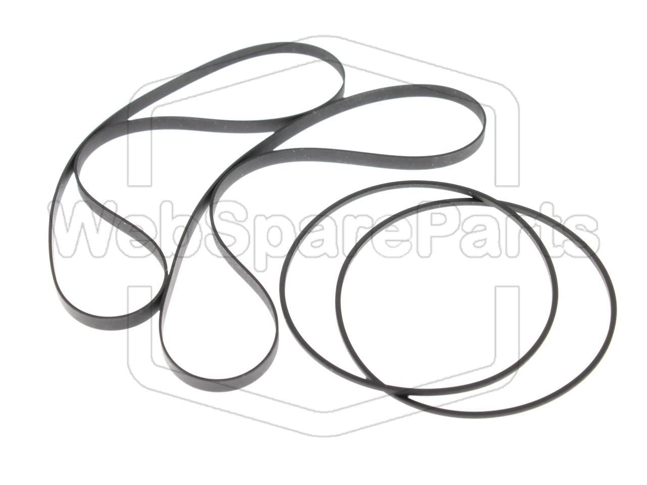 Kit de correias para deck de cassetes duplo Marantz SD535