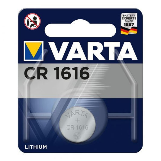 Pilha Litio Botao CR1616 3V Varta Validade OUT-2029